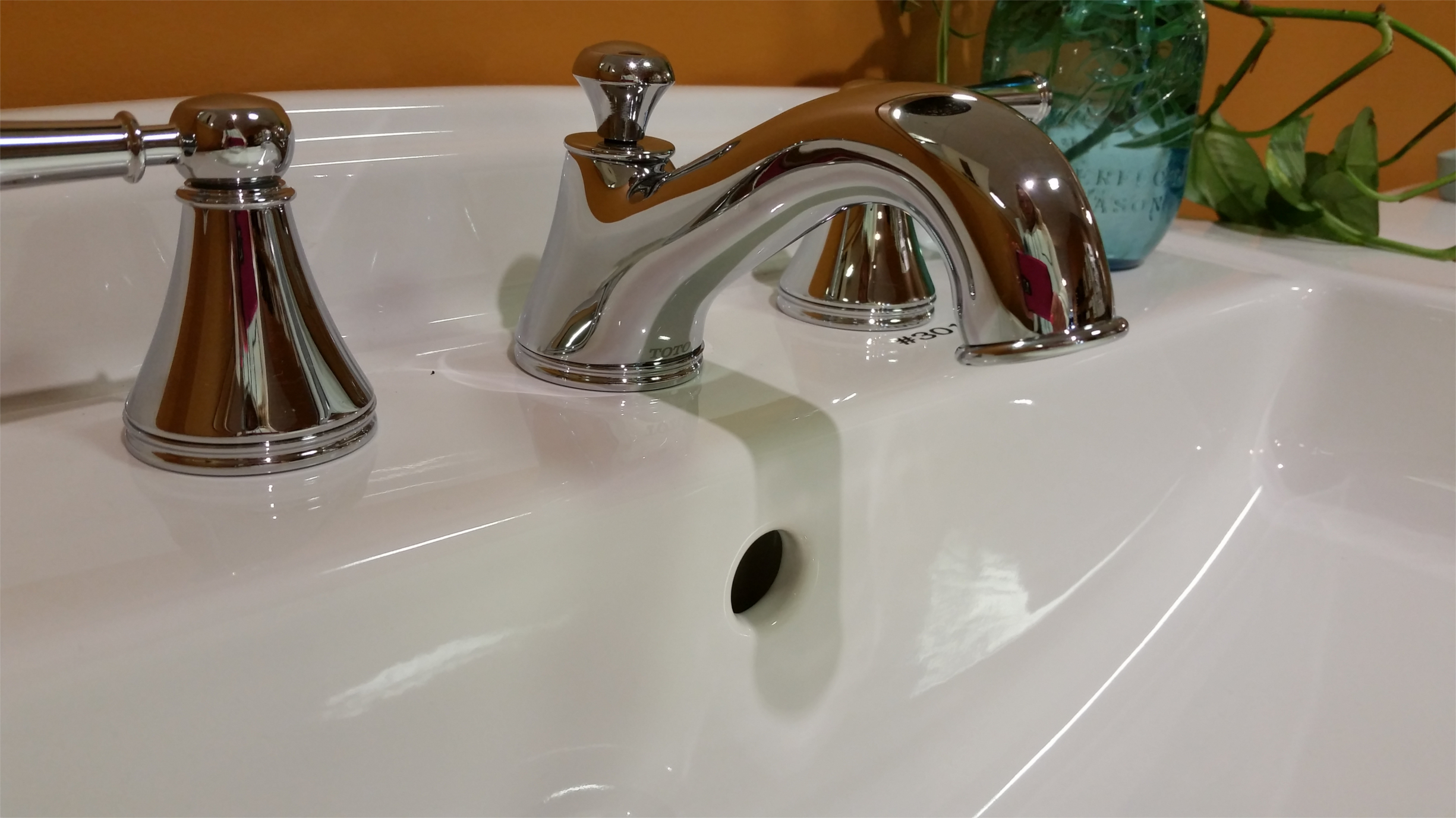 Toto Vivian faucet Degrees of Comfort Premier Kitchen and Bath Showroom